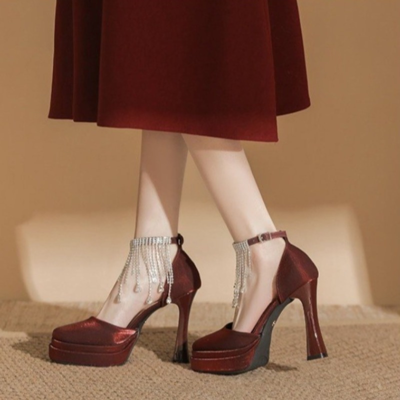 Pump Heel Block - Kadınlar İçin Yorgunluk Önleyici Mary Jane