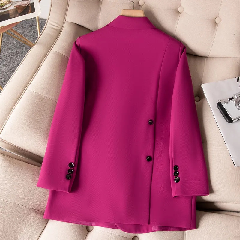 Women'S Formal Wear Jackets - Bayanlar resmi Blazers 2023 yeni gül
