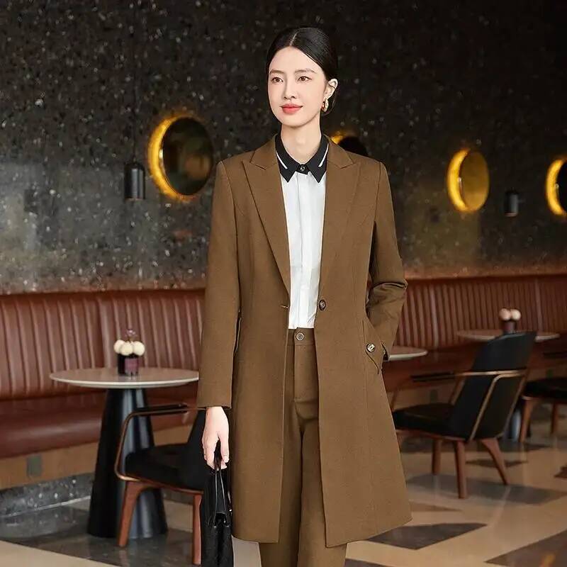 Women Formal Wear For Interview - Yüksek Kaliteli Kumaş Sonbahar Kış Resmi
