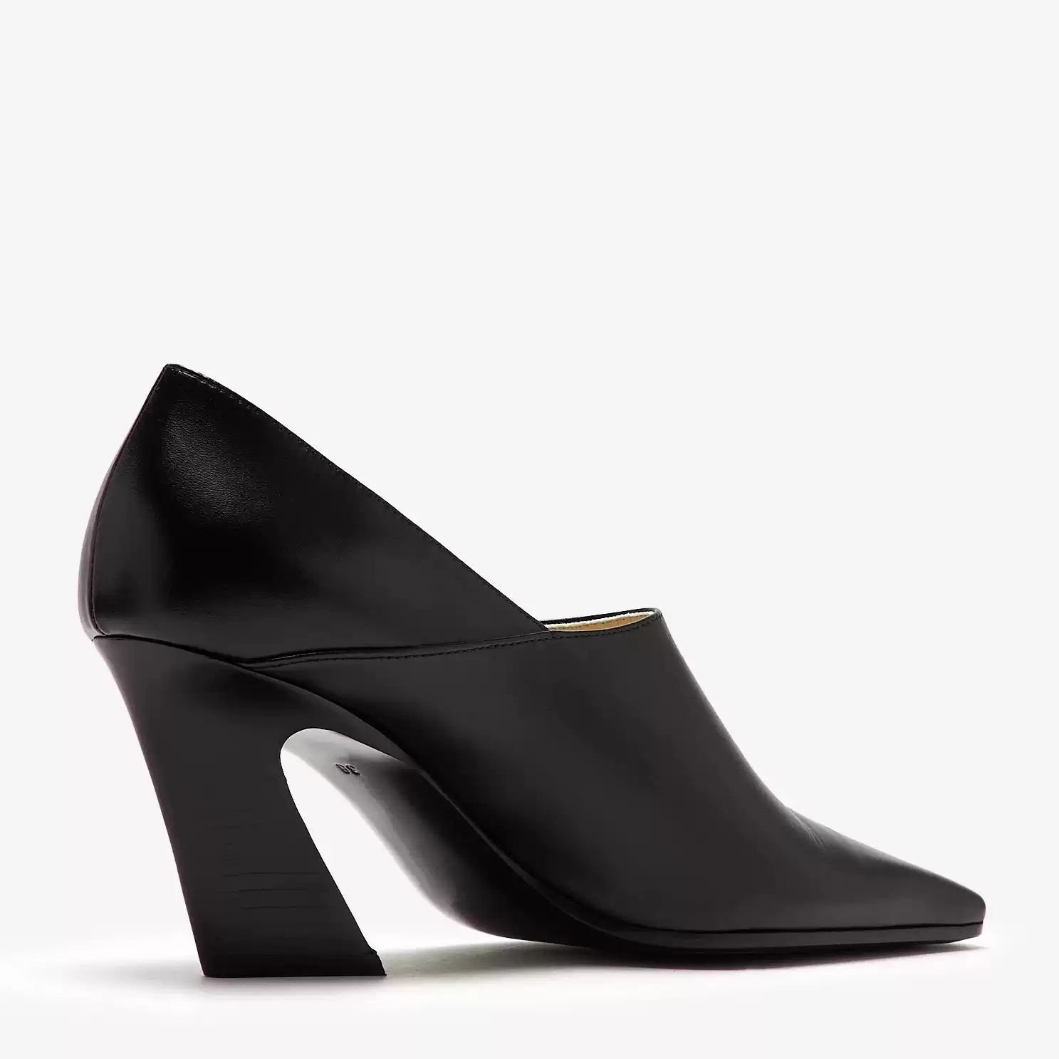 Kadın Siyah Deri Kare Burunlu  - Women Formal Office Wear Shoes incelemesi ve fiyatı