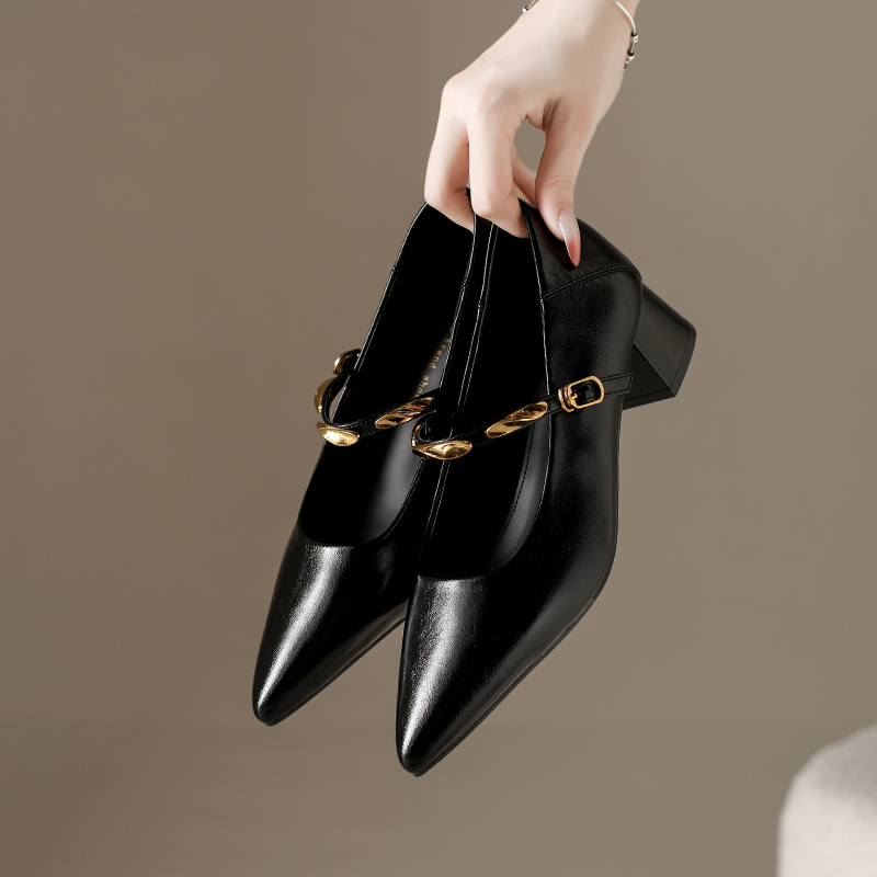 Yeni Stil Moda Kadın Sivri Bur - Pump Heel Block incelemesi ve fiyatı