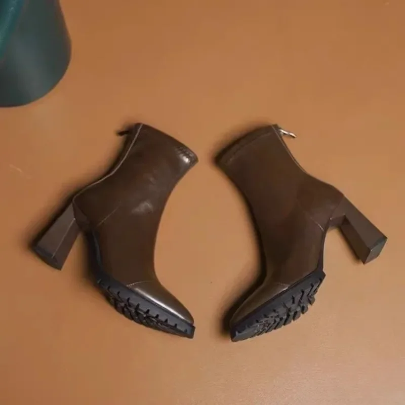 Sivri Burunlu Fransız Dar Botl - Pump Heel Block incelemesi ve fiyatı