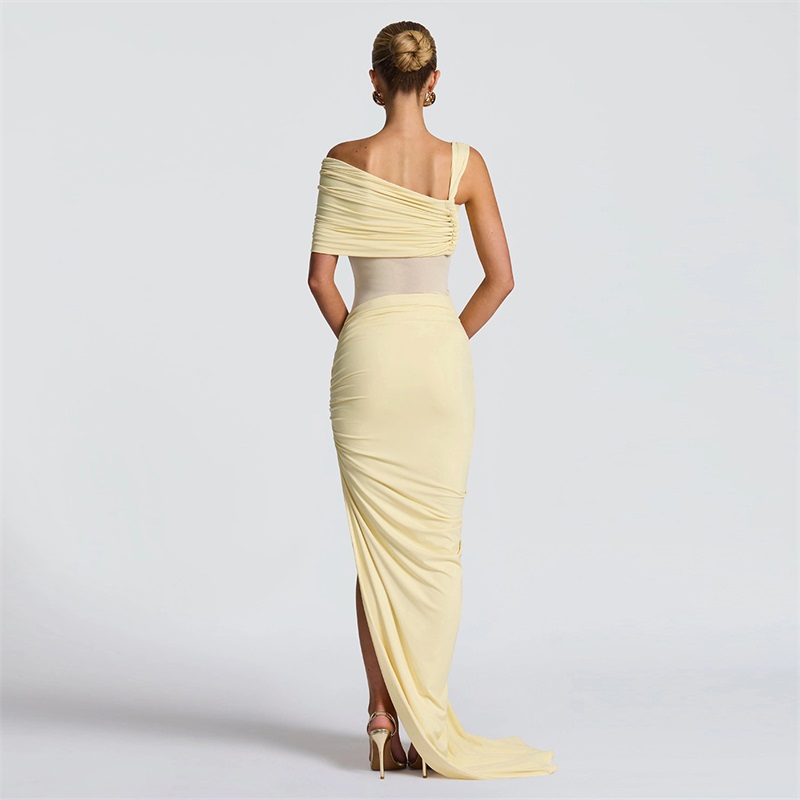 Sarı Kadın Balo Elbise 2 Adet  - Yellow Formal Wear Women incelemesi ve fiyatı