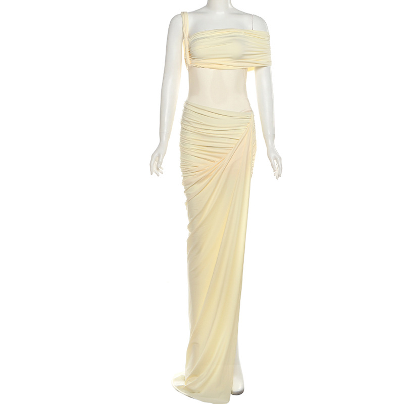 Sarı Kadın Balo Elbise 2 Adet  - Yellow Formal Wear Women incelemesi ve fiyatı