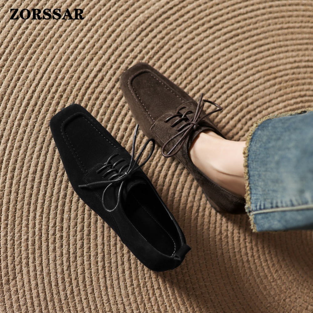 Kadın Kahverengi Süet Kare Bur - Women Formal Office Wear Shoes incelemesi ve fiyatı