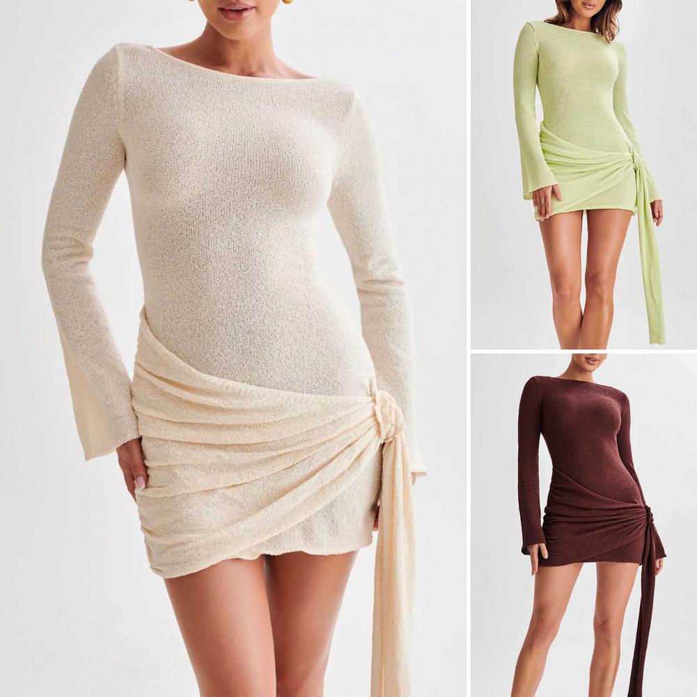 Seksi Vücudu Saran Mini Elbise - Women Formal Party Wear Dress incelemesi ve fiyatı